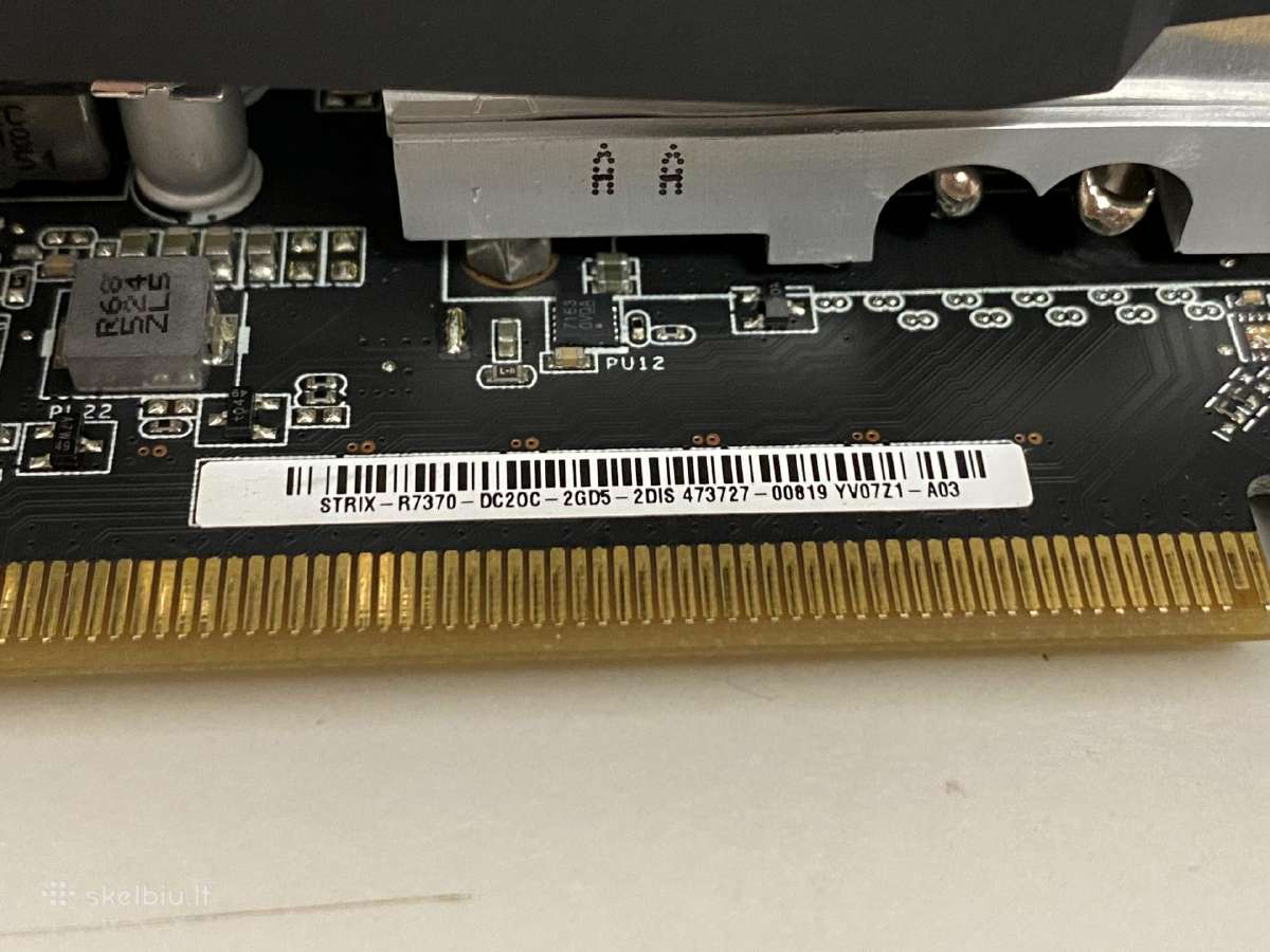 Asus Rog Strix R7 370 2gb - nuotraukos Nr. 4