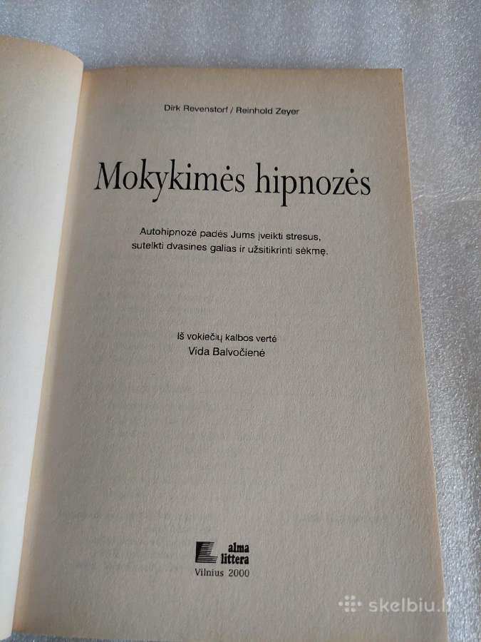 Mokykimės hipnozės - nuotraukos Nr. 2