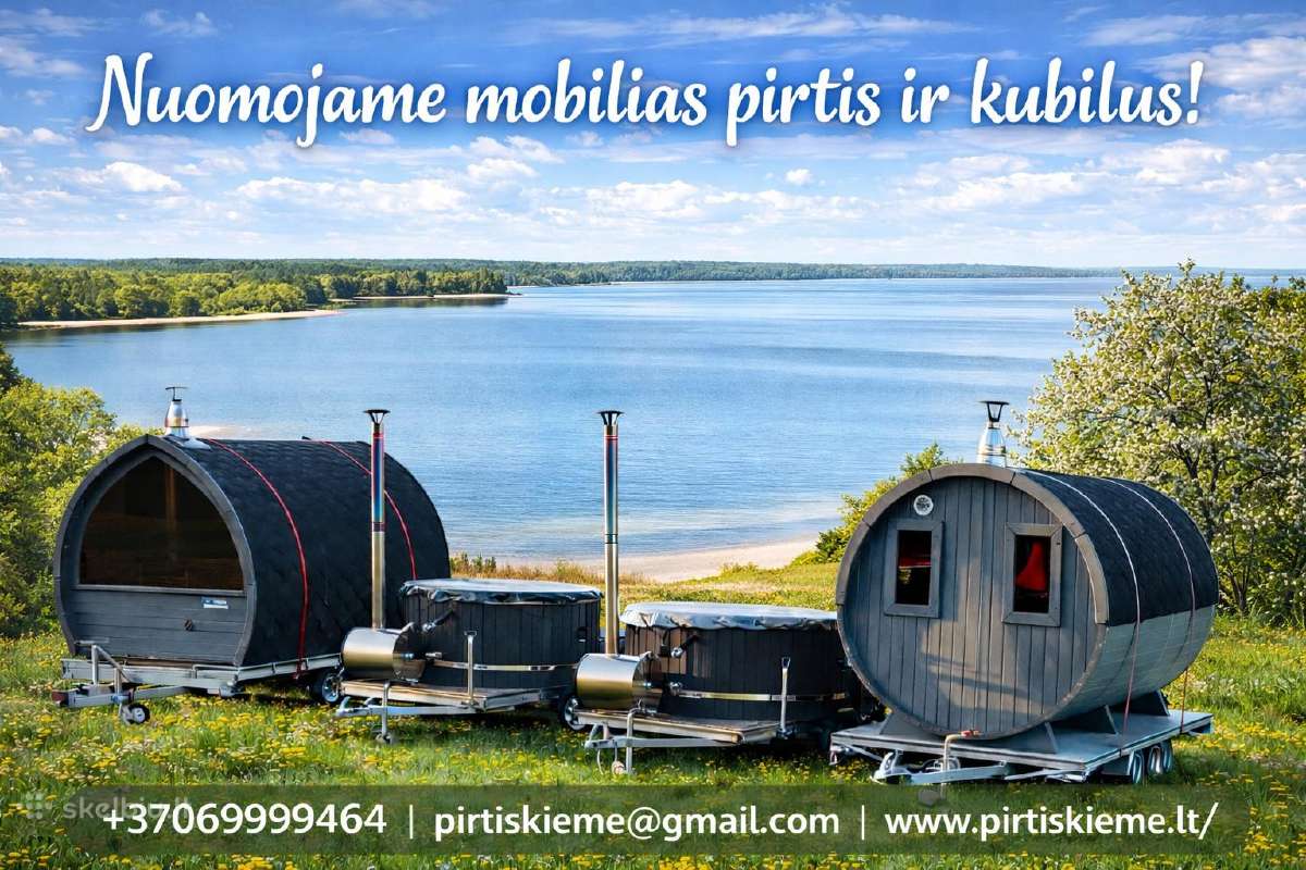 Mobili pirtis ! mobilus Kubilas ! Nuoma - nuotraukos Nr. 14