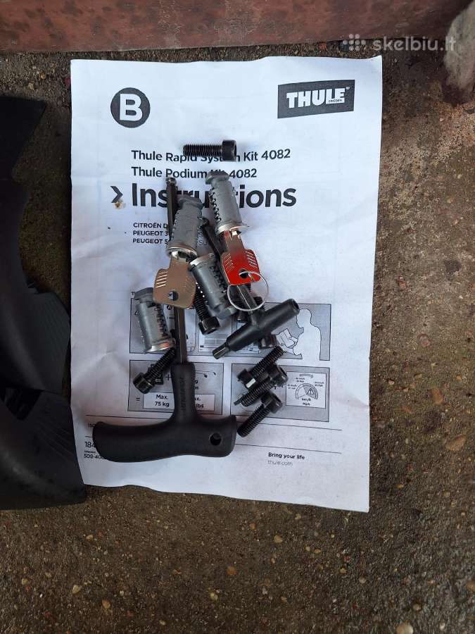 Thule Wingbar Edge (nauji) - nuotraukos Nr. 7