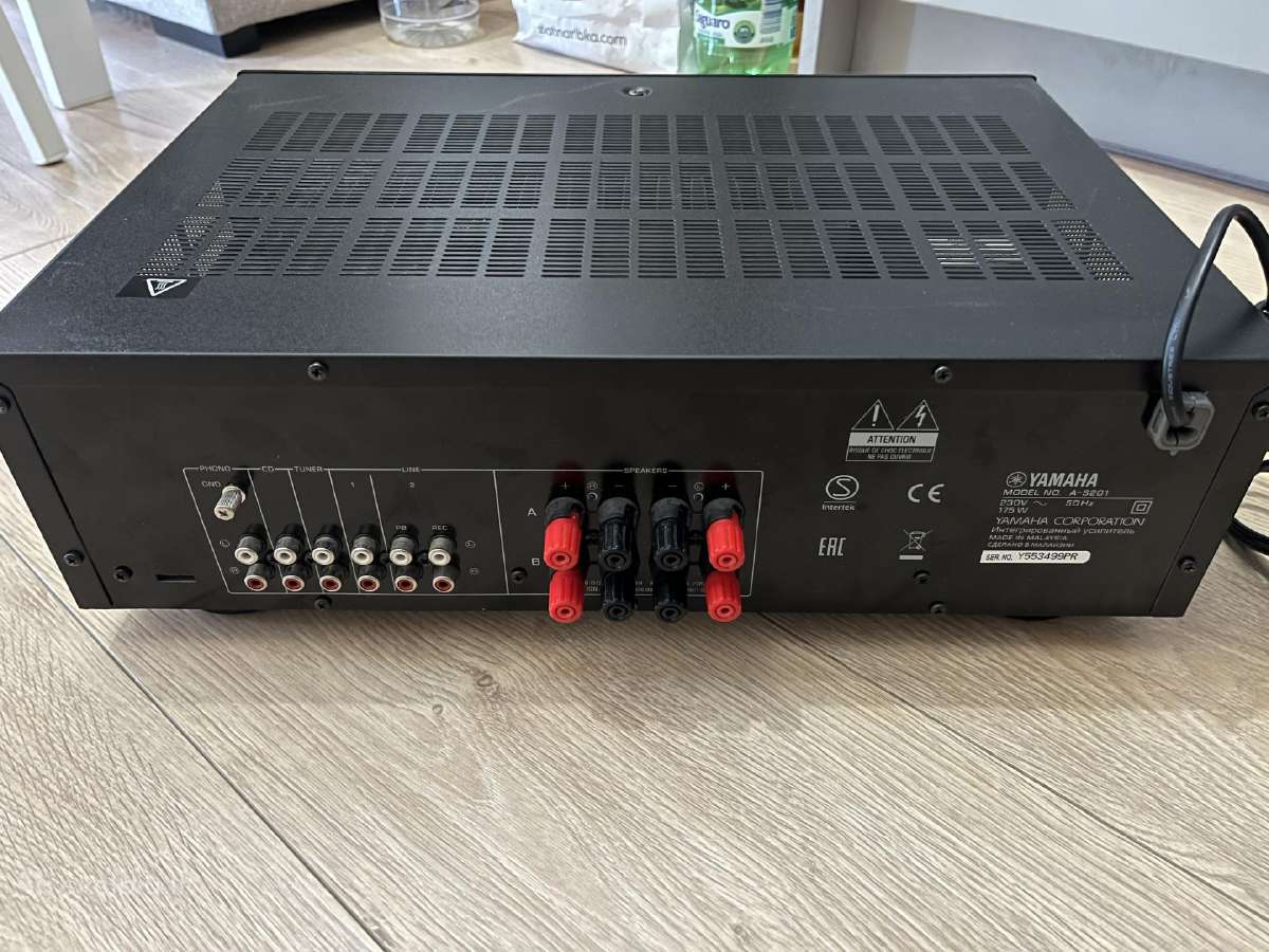 Stiprintuvas Yamaha A-s 201 - nuotraukos Nr. 3
