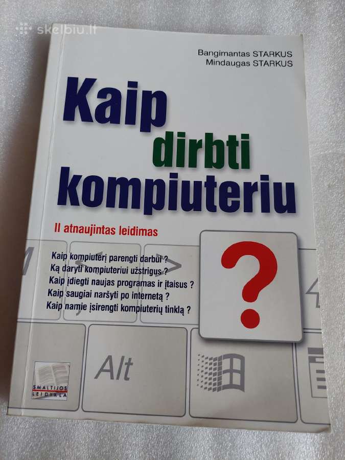 Kaip dirbti kompiuteriu