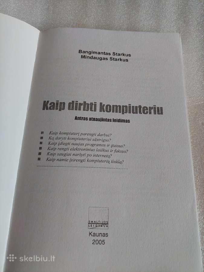 Kaip dirbti kompiuteriu - nuotraukos Nr. 2