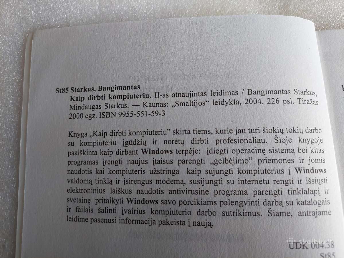 Kaip dirbti kompiuteriu - nuotraukos Nr. 3