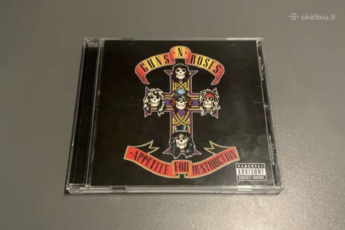 Guns N Roses Appetite for destruction CD - nuotraukos Nr. 6