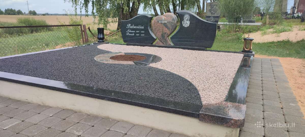 Paminklai, granito plokštės,akmens apdailos darbai - nuotraukos Nr. 18