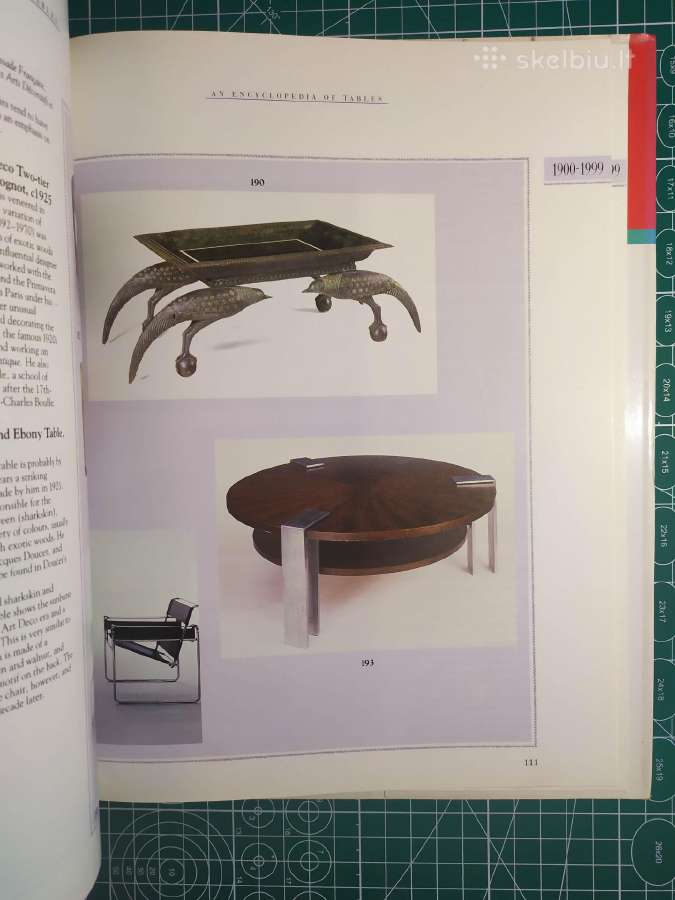 Parduodama knyga „An Encyclopedia of Tables“ - nuotraukos Nr. 7