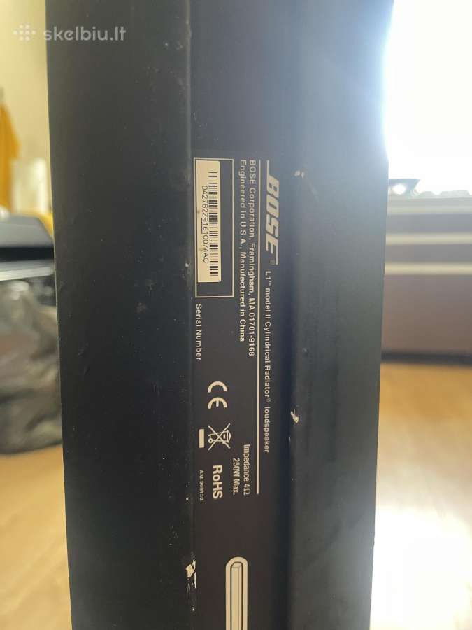Bose l2 model 2 kolonėle B1 du subai - nuotraukos Nr. 7