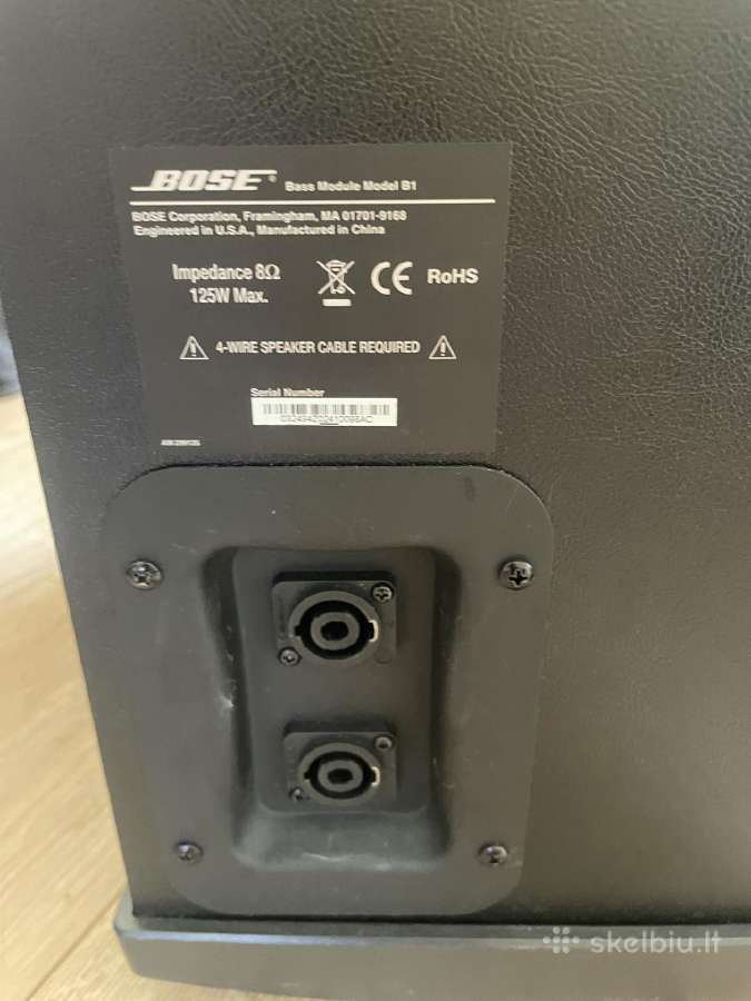Bose l2 model 2 kolonėle B1 du subai - nuotraukos Nr. 9