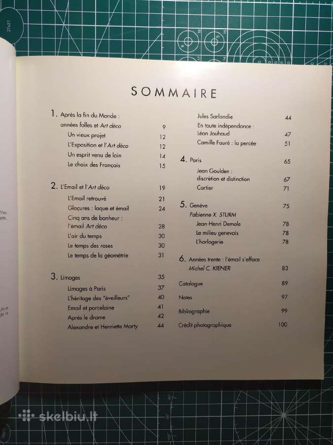 Parduodama knyga Emaux Art Deco (Michel C. Kiener) - nuotraukos Nr. 2