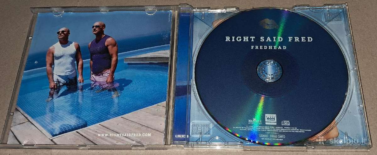 Right Said Fred – Fredhead (Audio CD) - nuotraukos Nr. 3