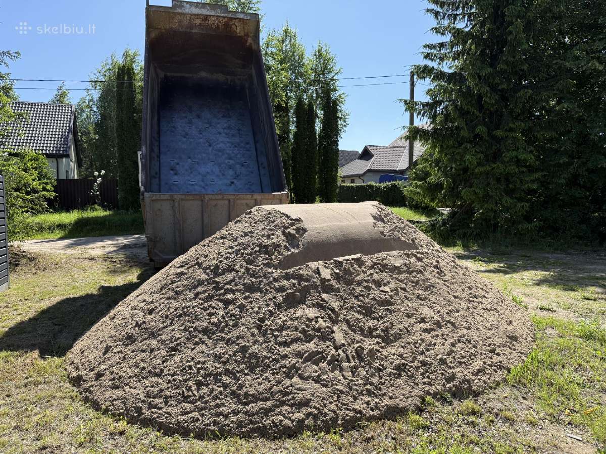 Smėlis betonavimui (žvyras) - nuotraukos Nr. 3