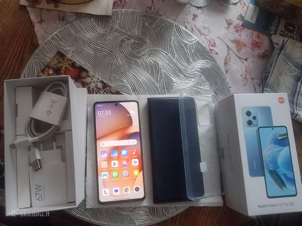 Idealaus stovio Xiaomi Redmi Note 12pro 5G