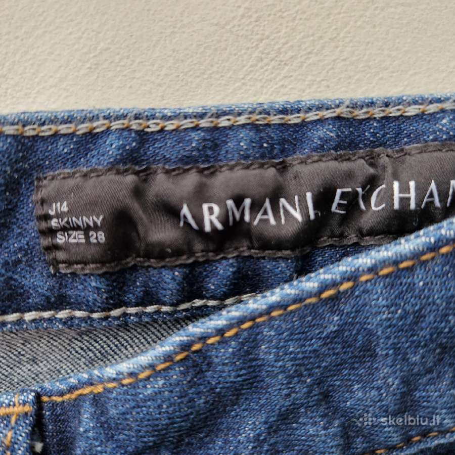Armani Exchange džinsai W28s dydžio - nuotraukos Nr. 2
