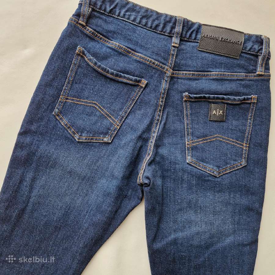Armani Exchange džinsai W28s dydžio - nuotraukos Nr. 10