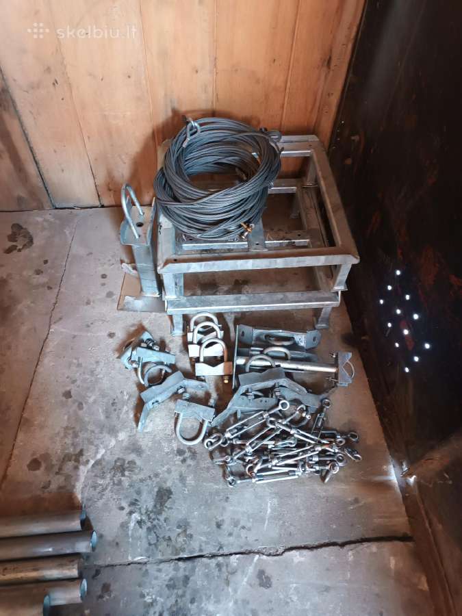 Cinkuoti vamzdžiai, laikikliai, ir kt. - nuotraukos Nr. 33