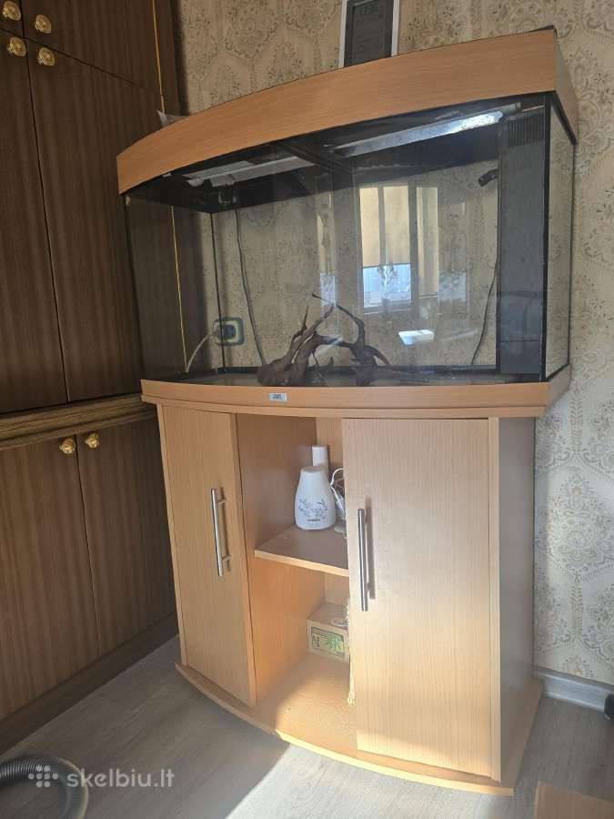 180 l Juwel akvariumas su spintele ir įranga