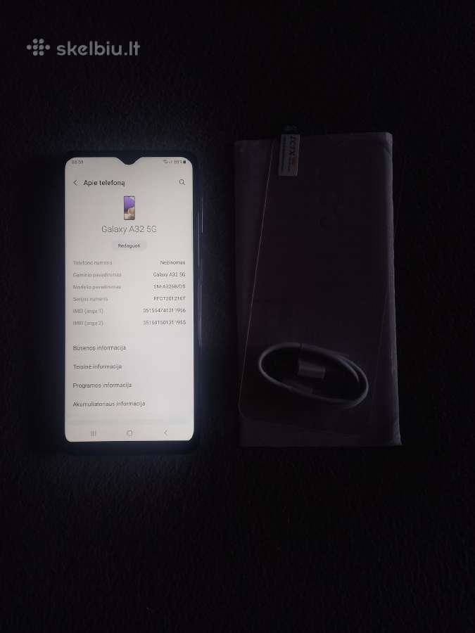 Samsung a32 5G - nuotraukos Nr. 3