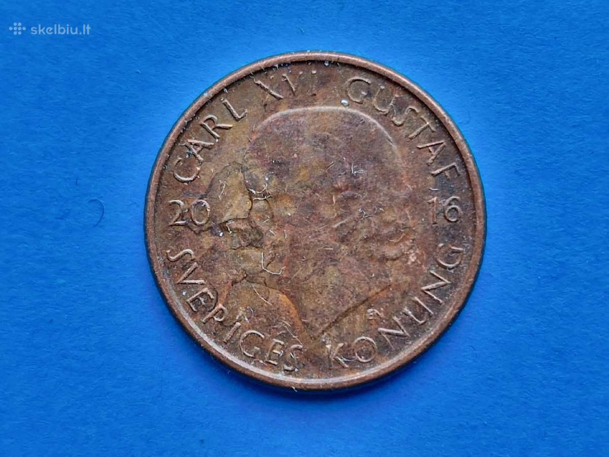 Danijos Karalystės 1 krona 2016 m. - nuotraukos Nr. 2