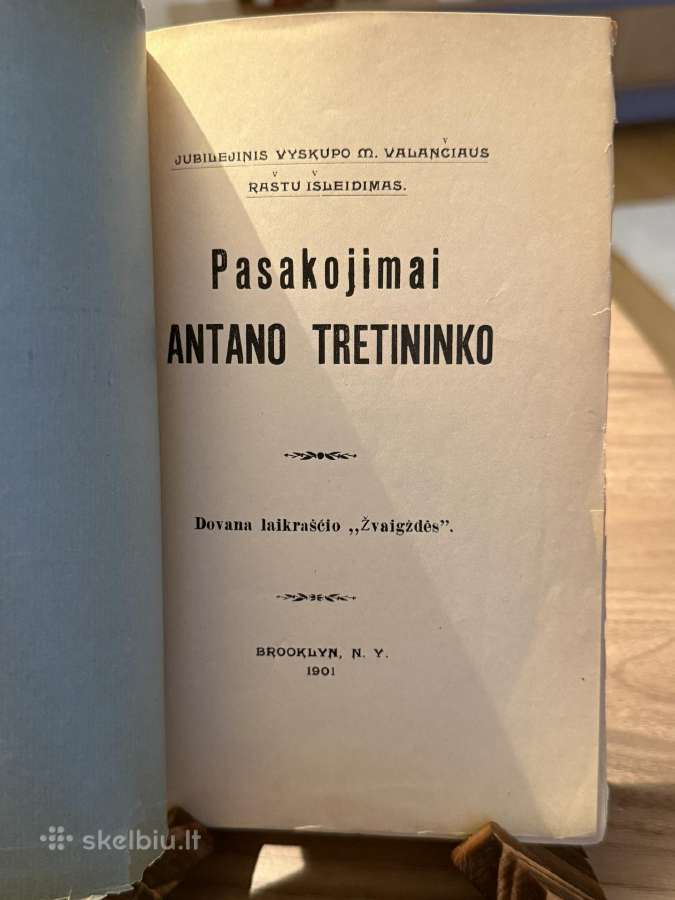 Pasakojimas Antano Tretiniko 1901 - nuotraukos Nr. 2
