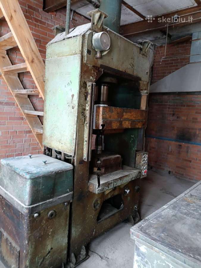 160t hidraulinis presas - nuotraukos Nr. 2