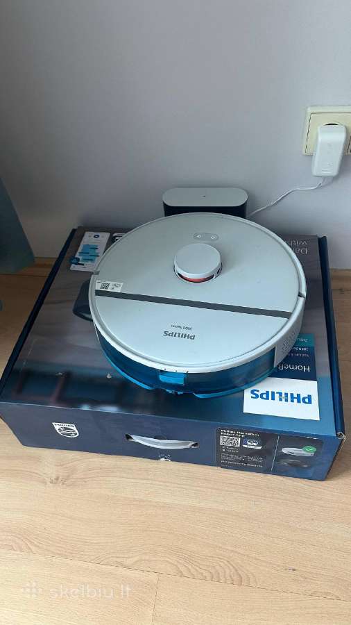 Robotas dulkiu siurblys philips aqua