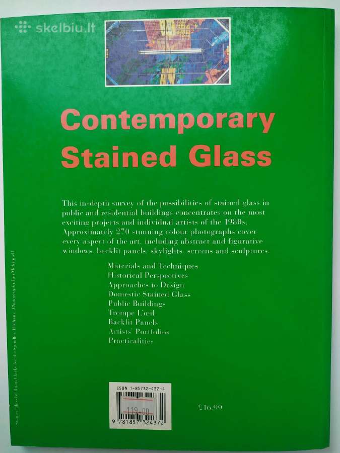 Parduodama knyga: Contemporary Stained Glass - nuotraukos Nr. 2