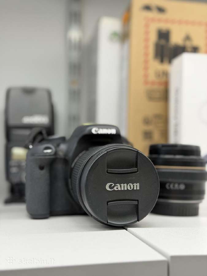 Canon 600d su priedais - nuotraukos Nr. 2