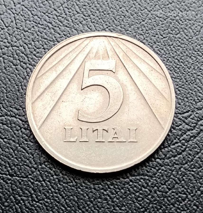 1991 m. 5 litai