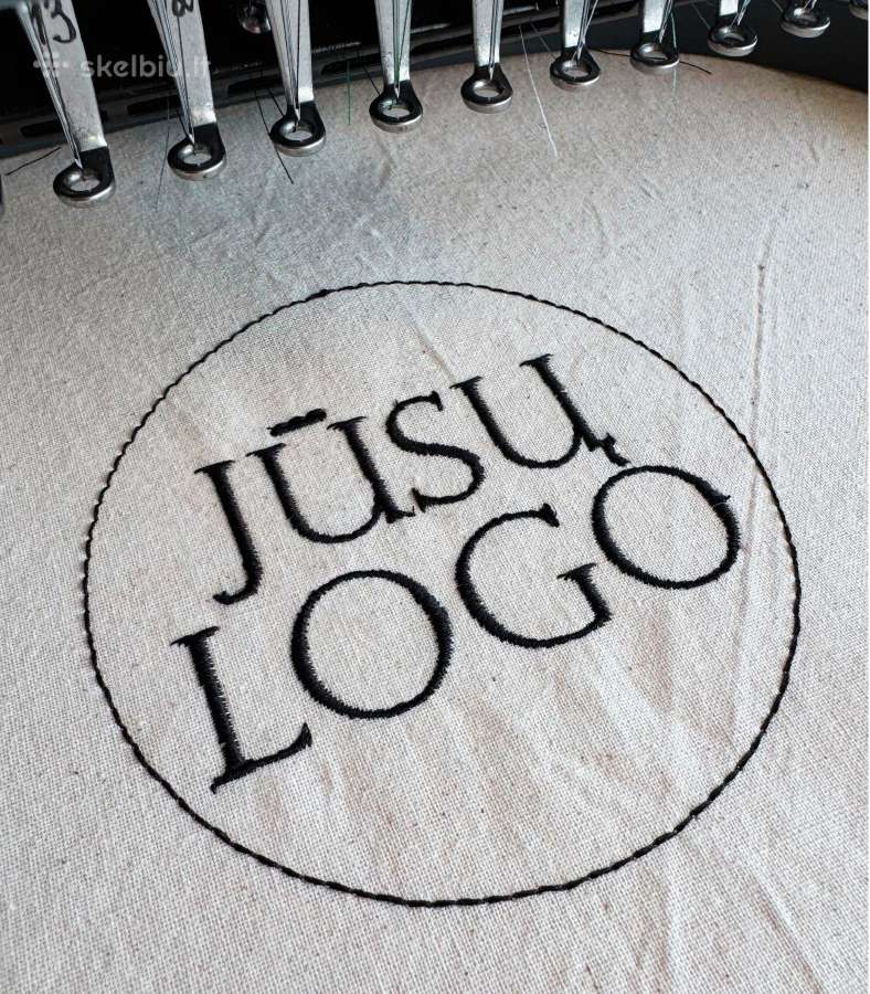 Individualus siuvinėjimas, logotipų siuvinėjimas