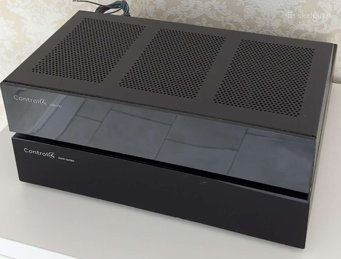 Control c4 preamp + amp