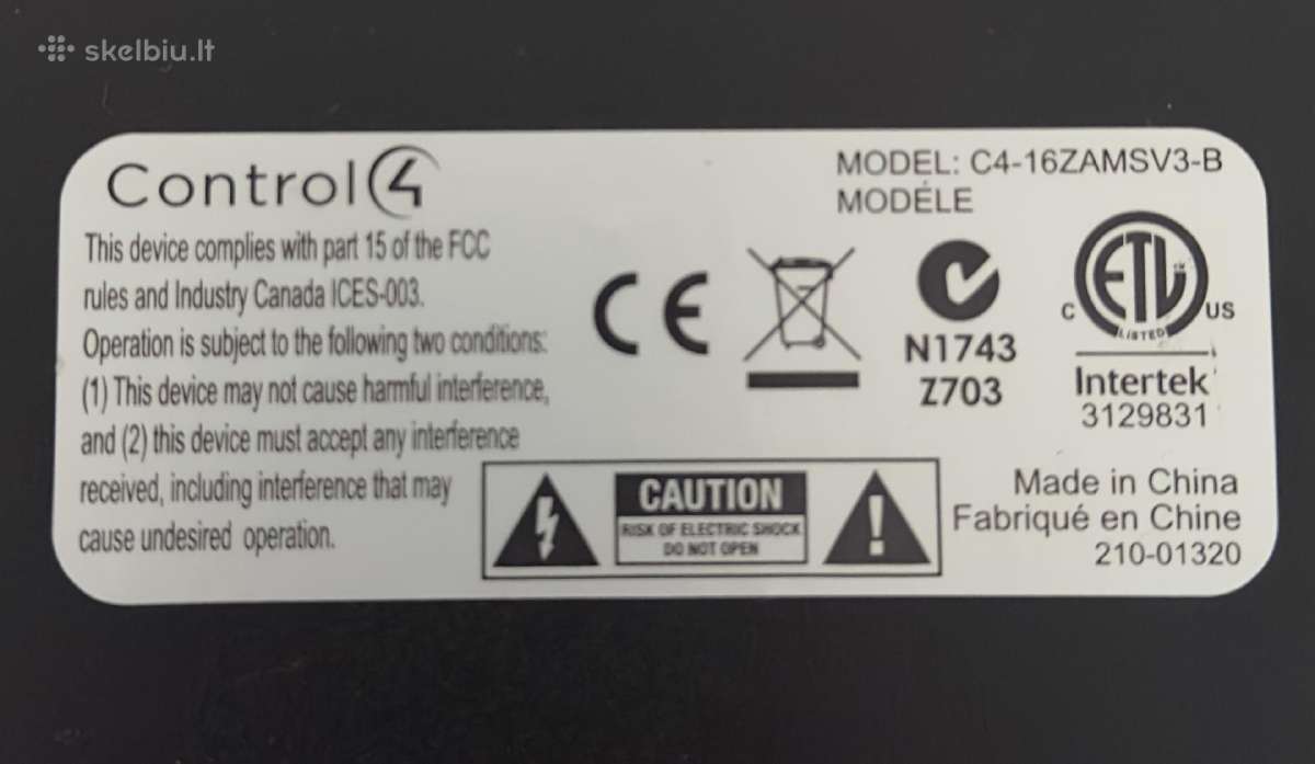 Control c4 preamp + amp - nuotraukos Nr. 4
