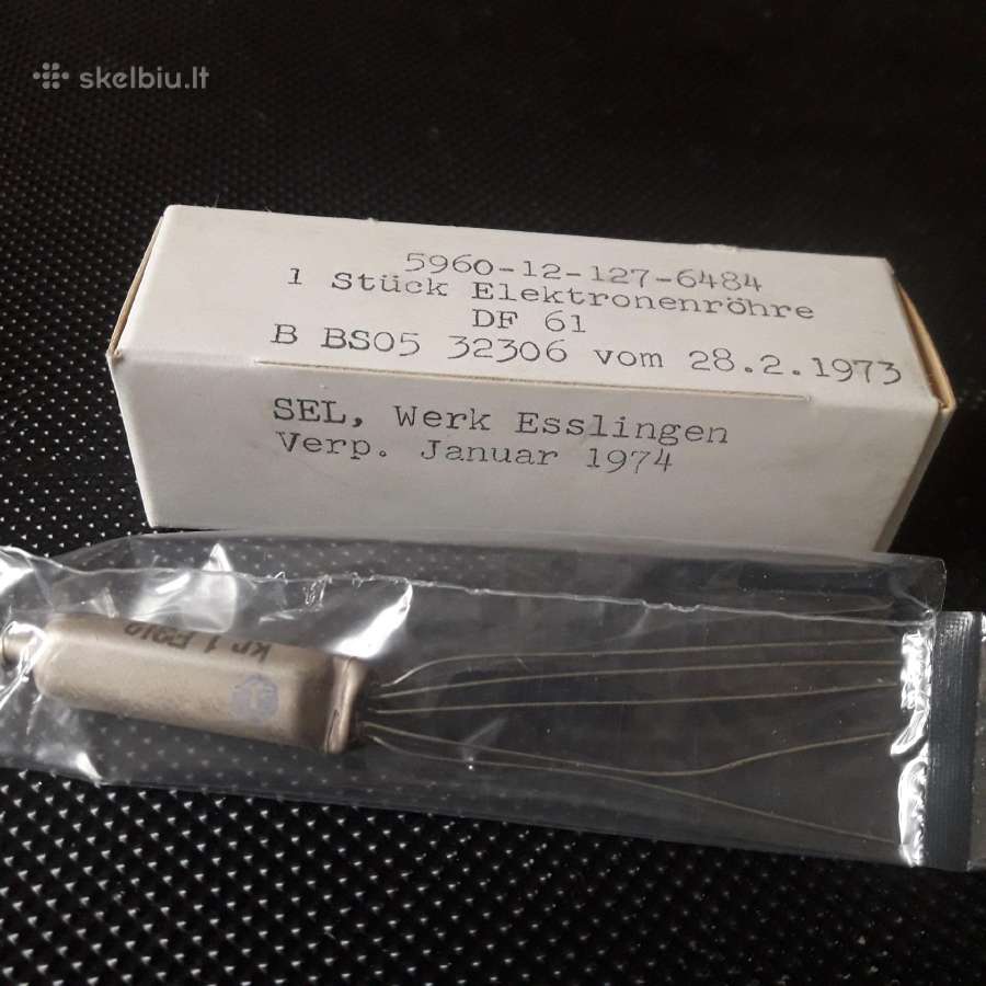 Lempos Df 61 pentodas - nuotraukos Nr. 2