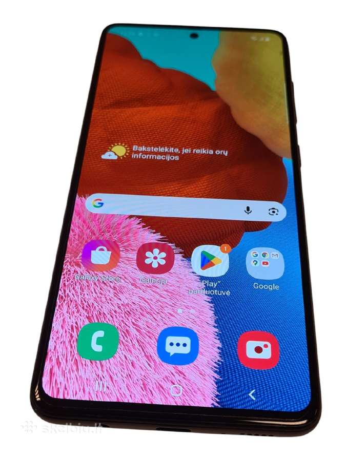 Samsung Galaxy A51 + 3 mėn. garantija - nuotraukos Nr. 3
