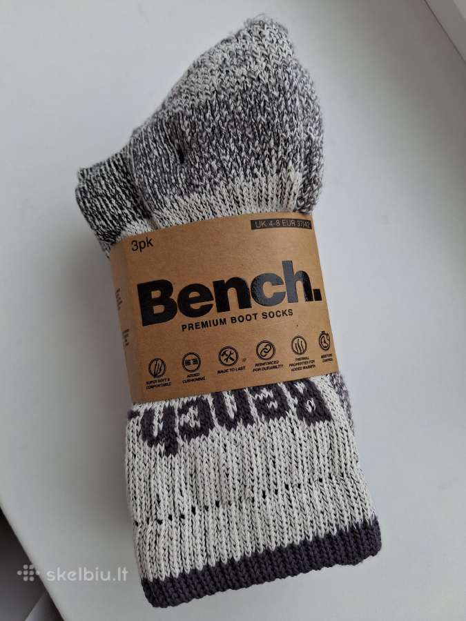 Bench medvilnės kojinės 37-42 dydis