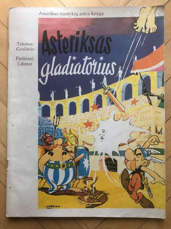 Asteriksas Gladiatorius Komiksai