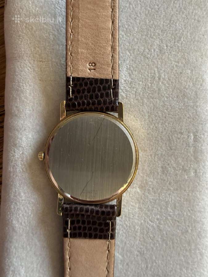 Omega semester quartz 33 gold plated - nuotraukos Nr. 5