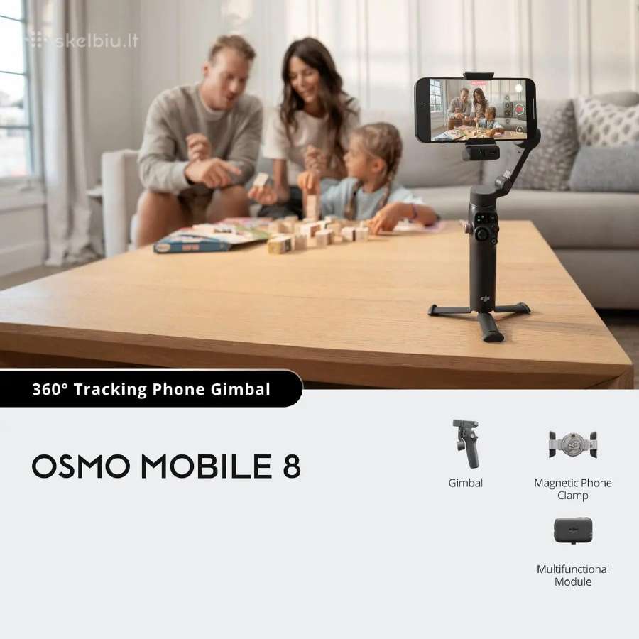 Dji Osmo Mobile 8 Standard Kaina109€turime vietoje - nuotraukos Nr. 4
