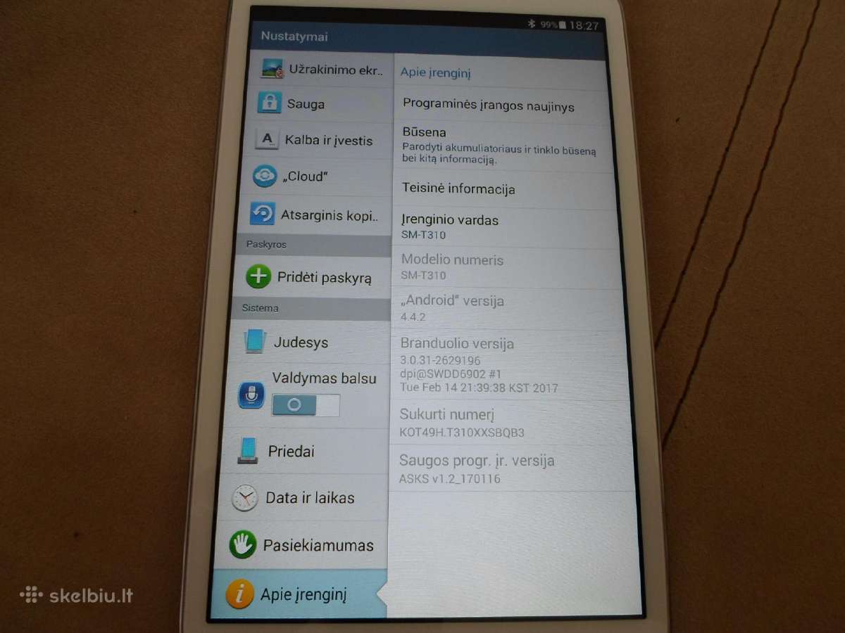 Samsung Tab3 - nuotraukos Nr. 5