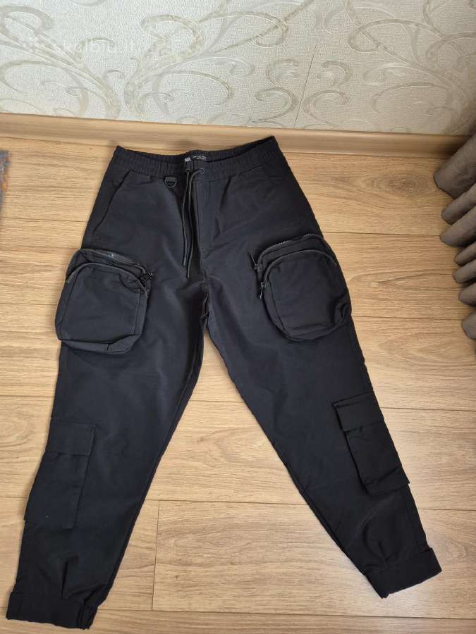 Vyriškos kelnės Zara, M dydis, Relaxed fit