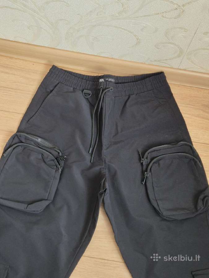 Vyriškos kelnės Zara, M dydis, Relaxed fit - nuotraukos Nr. 2