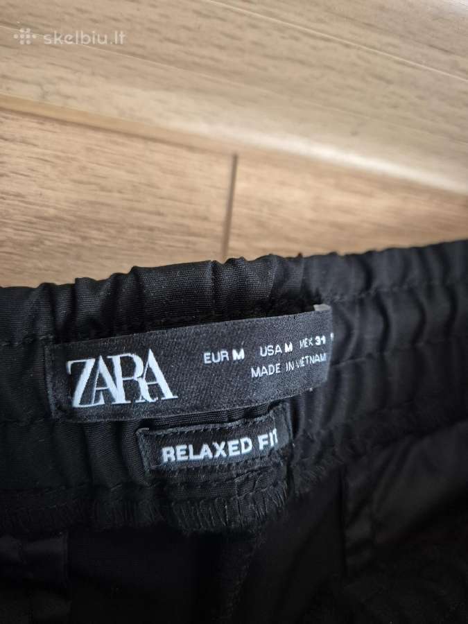 Vyriškos kelnės Zara, M dydis, Relaxed fit - nuotraukos Nr. 4