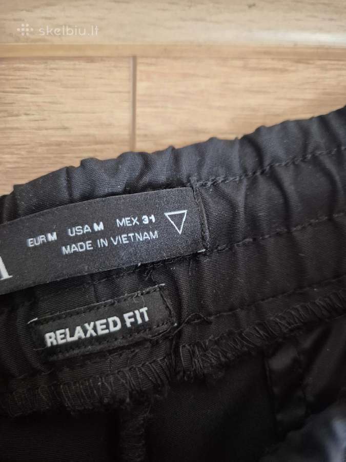 Vyriškos kelnės Zara, M dydis, Relaxed fit - nuotraukos Nr. 5