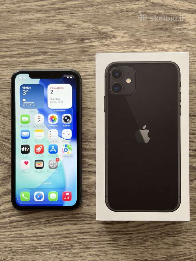iPhone 11, Black 64gb