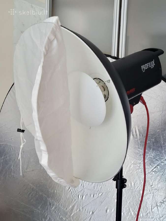 Multiblitz beauty dish, fotoreflektorius 48cm - nuotraukos Nr. 2