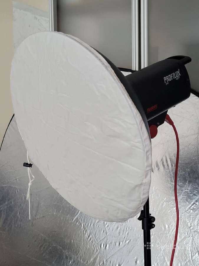 Multiblitz beauty dish, fotoreflektorius 48cm - nuotraukos Nr. 3