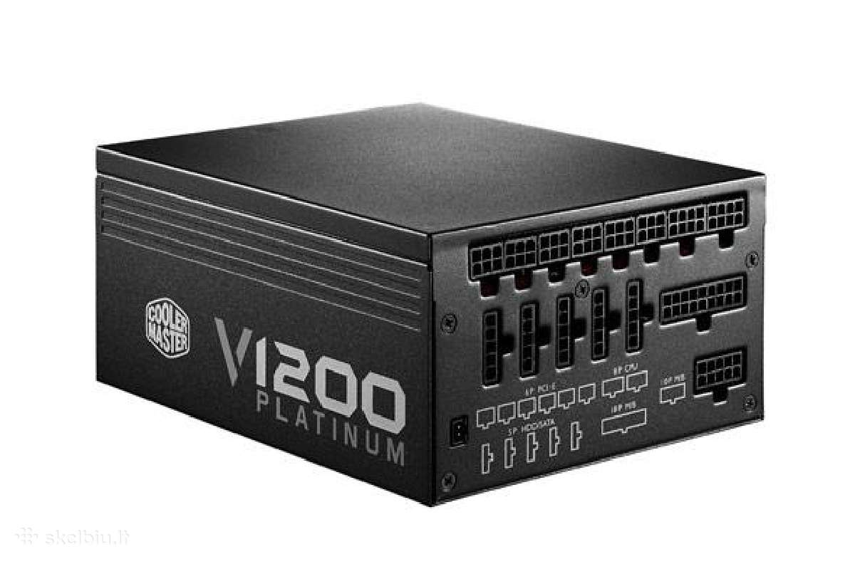 Psu Maitinimo blokas Cooler Master 1200w Platinum - nuotraukos Nr. 2