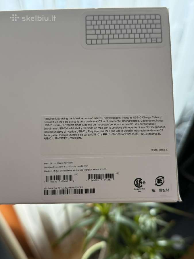 Naujas Magic Keyboard Type C - nuotraukos Nr. 3