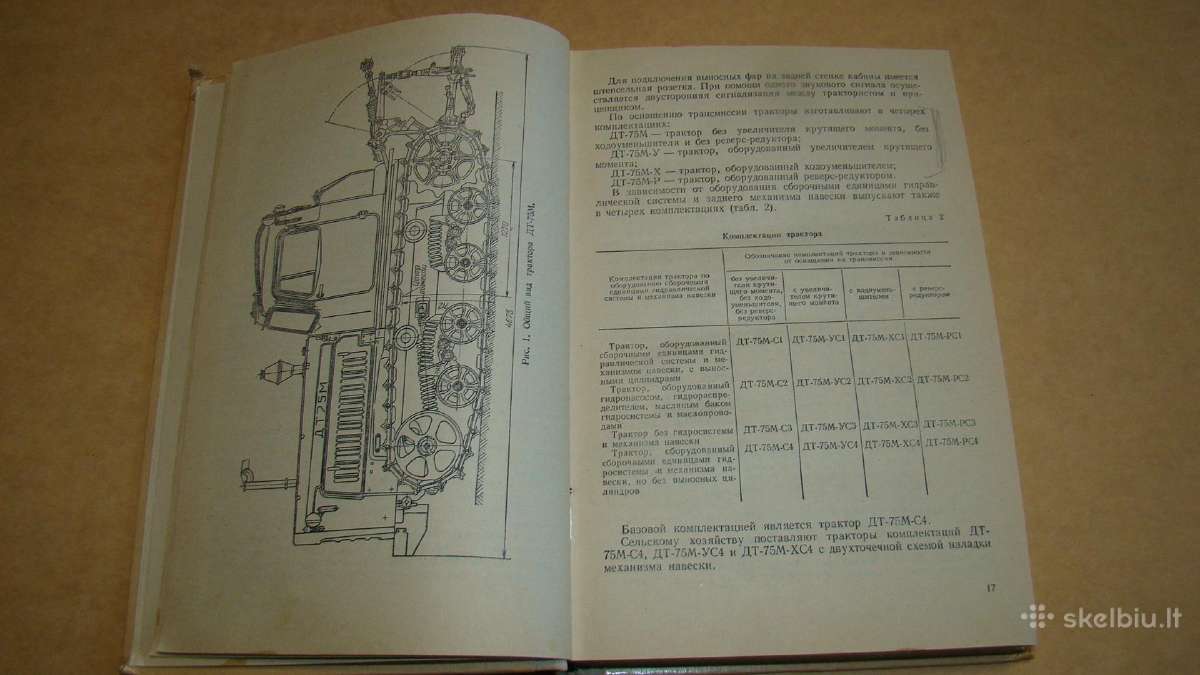 Traktoriai DT-75m, DT-75б, DT-75k. - nuotraukos Nr. 5