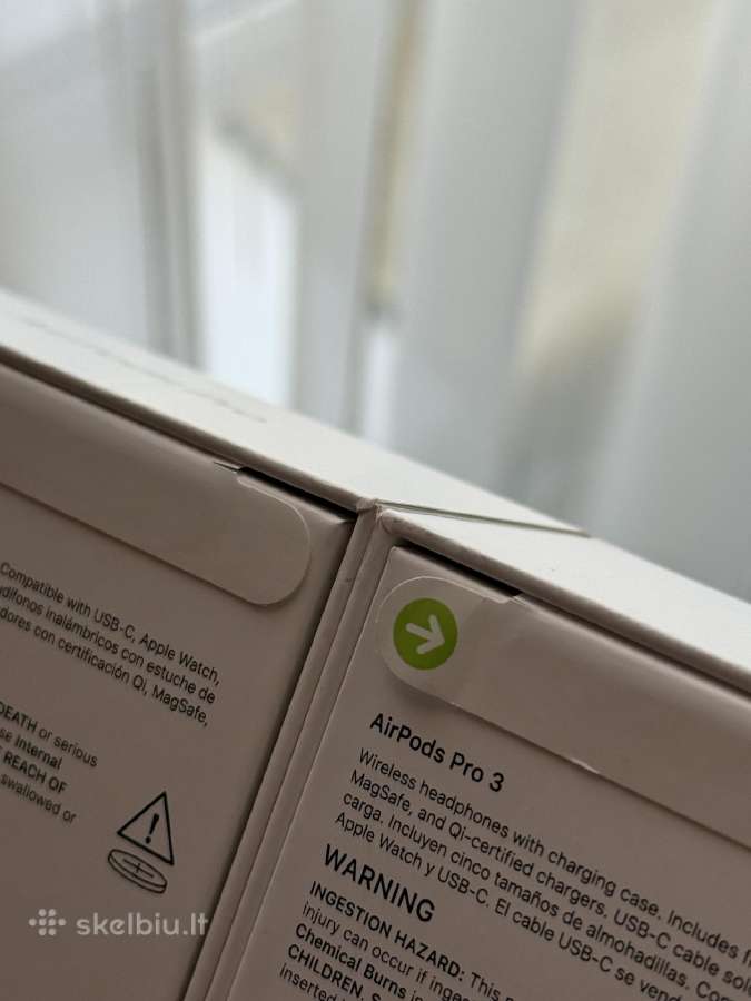 100% Originalūs Apple Airpods Pro 3 - nuotraukos Nr. 5